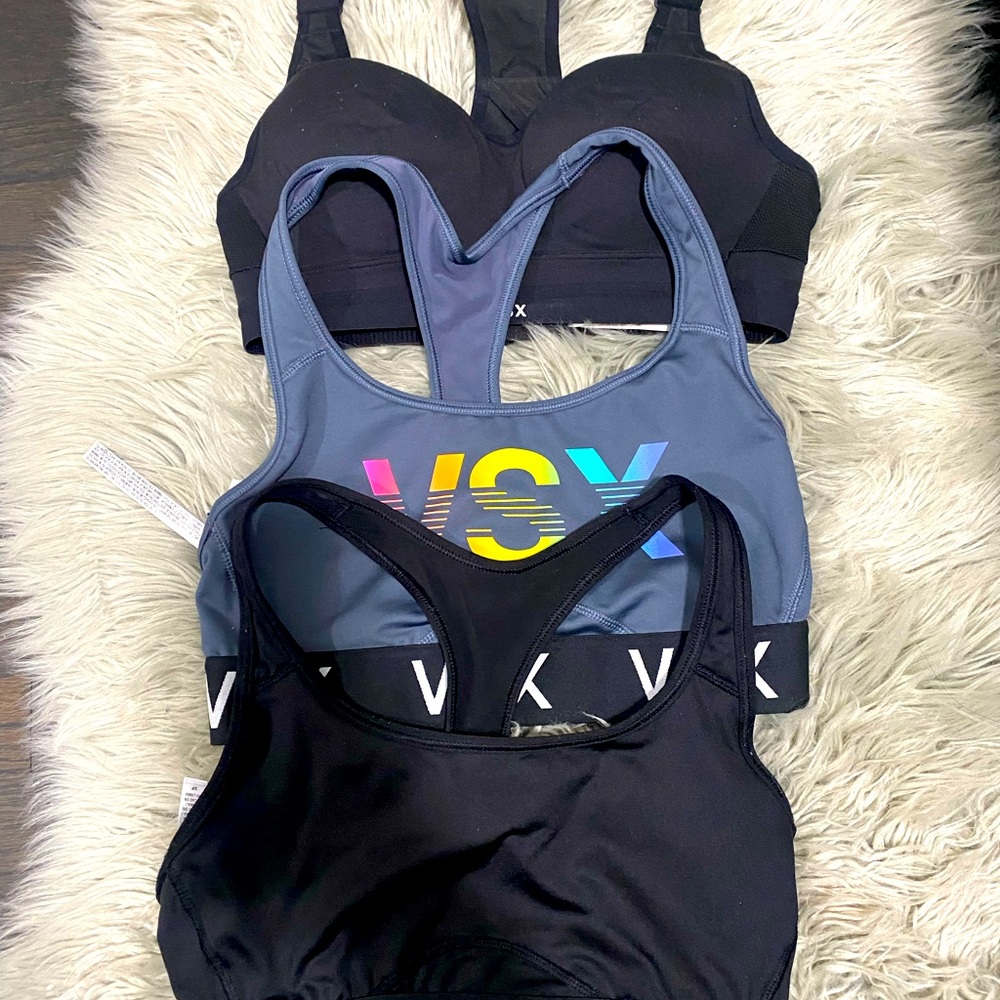 3 Victoria Secret XSport bra